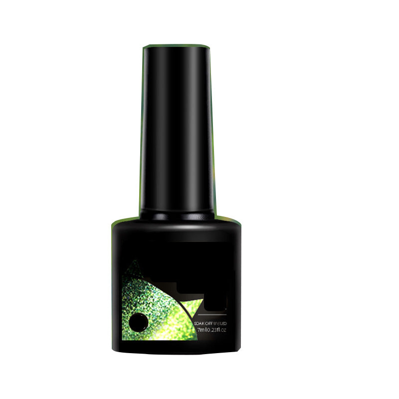 🎁Christmas Gift idea 49%OFF💖Glitter Rainbow Cat Eye Gel Nail Polish